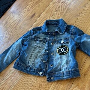 Jordache Kids Blue Denim Jacket with Patch